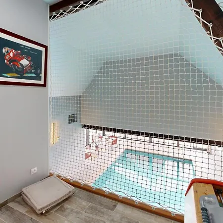 Les Grands Ormeaux - Elegance & Piscine Chauffee 펜션 Joue-en-Charnie