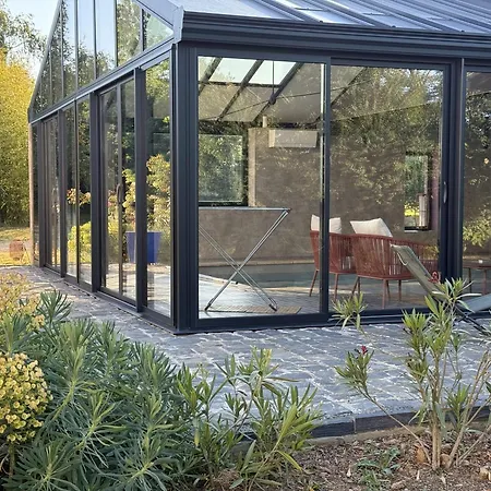 Les Grands Ormeaux - Elegance & Piscine Chauffee - L'instant Clef Casa de Férias Joue-en-Charnie