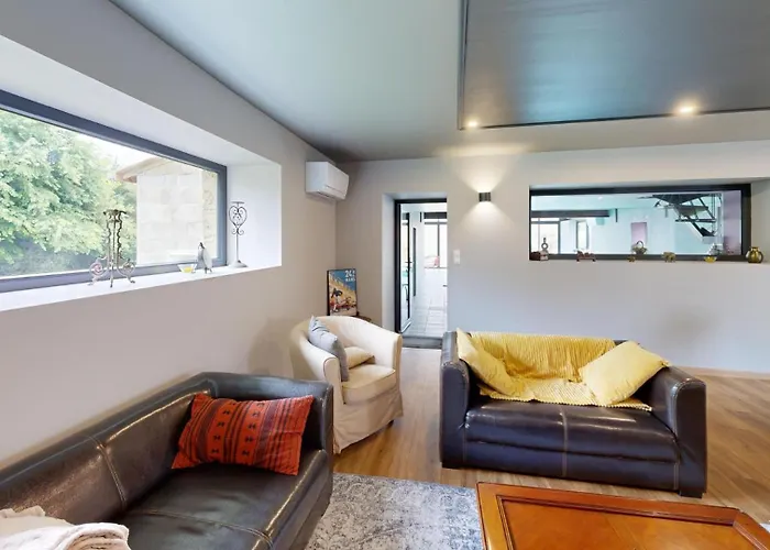 Сasa de vacaciones Les Grands Ormeaux - Elégance&piscine Chauffée - L'instant Clef Joue-en-Charnie